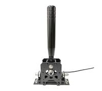 Generisch sim racing shifter, Simulateur de jeu de course PC manette de vitesse séquentielle, Compatible avec le volant FANATEC Thrustmaster Logitech MOZA Simagic(Black)