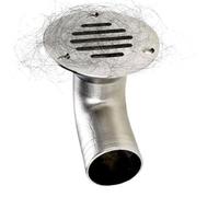Generisch Siphon de pont - 1,26 pouces | Siphon de sol en acier inoxydable pour bateau - Couvercle de vidange antirouille pour kayak, yacht, salle de bain, tapis de pelouse, élimination de l'eau