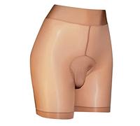Generisch Slip ultra fin pour homme en matériau lisse en soie avec fonction sac d'œuf, design sans couture pour un confort respirant et un look sexy, idéal pour l'été, café, taille unique