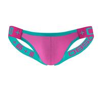 Generisch Slips Homme Coton Taille Basse Hommes Jock Strap avec Dos Ouvert Culotte Évacuation de l'humidité Homme Trunks Ultra Mince Respirant Coton pour la Saint-Valentin, Rose, XL