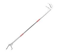 Generisch Snake Grabber - Outil de reptile pliable de 122,7 cm - Bâton de manipulation en acier inoxydable - Tongs robustes pour la relation et le sauvetage de la faune en toute sécurité - Idéal pour
