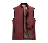 Generisch Softshell Weste Herren Outdoor, Weste Herren Outdoor Leicht Gilet Warme Winterweste Freizeit Arbeitsweste Ärmellose Jacke Mit Taschen Sportlich Outdoorwesten Dünne Übergangswesten
