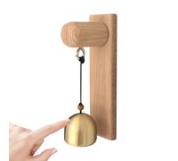 Generisch Sonnettes de porte pour portes d'entrée et entrées - Son en bois - Décoration artisanale - Sonnette d'entrée pour magasins, pour porte d'entrée, magasin, ferme, jardin, portail et zone