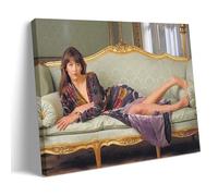 Generisch Sophie Marceau Star Poster sur toile murale Impression d'art Photos suspendues Décoration créative Arts d'intérieur 40 x 60 cm