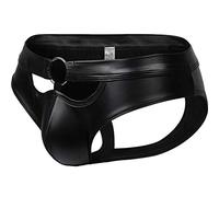 Generisch Sous-vêtement creux tendance pour homme et femme avec anneau, Noir , M