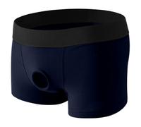 Generisch Sous-vêtement sexy pour homme, bleu foncé, L