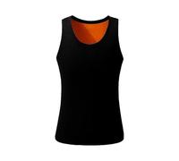 Generisch Sous-vêtements thermiques pour homme avec doublure en polaire - Maillot de corps thermique pour homme - Haut chaud - Doux et confortable - Débardeur thermique sans manches - Coupe ajustée