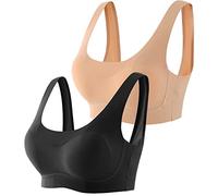 Generisch Soutien-gorge 2 pièces pour femme pour tout le monde avec un soutien élevé du dos - Petit -, multicolore, XXL