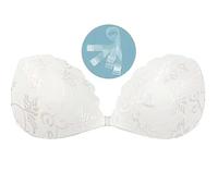 Generisch Soutien-gorge adhésif push-up sans bretelles soutien-gorge adhésif soutien-gorge dos nu soutien-gorge dentelle réutilisable cache-tétons pour vêtements dos nu maillot de bain robe de mariée