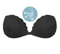 Generisch Soutien-gorge adhésif push-up sans bretelles soutien-gorge adhésif soutien-gorge dos nu soutien-gorge dentelle réutilisable cache-tétons pour vêtements dos nu maillot de bain robe de mariée