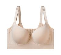Generisch Soutien-gorge pour femme avec bonnets profonds qui dissimulent la graisse dans le dos, avec shapewear intégré, soutien-gorge avec couverture complète du dos, soutien-gorge sculptant Filifit