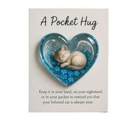 Generisch Souvenirs de chat, collection de cartes en forme de cœur, cartes de motivation pour les chats | Pour les femmes et les filles de la famille pour apaiser avec compassion, encouragement et