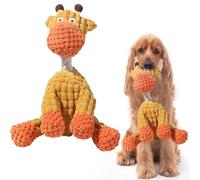 Generisch Speedy Panther Jouet en peluche pour chien de petite et moyenne taille Motif panthère couineur (D)