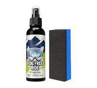 Generisch Spray anti-buée longue durée pour lunettes, 100 ml | Désembueur pour lunettes de ski pour homme, maison, salle de bain, intérieur, extérieur, mouvement froid, ski, plongée