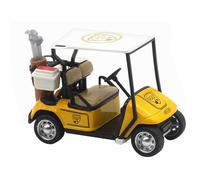 Generisch Statue de Mini Chariot de Golf - Mini Voiture de Golf en - Jouet d'action Pullback - Modèles d'action en métal moulé - Jouet de véhicule à l'échelle 1:36 pour et Filles - Ornements
