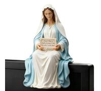 Generisch Statue Mère Marie | Décoration de bureau moderne Esthétique | Figurines Marie Mini Jésus | Pour décoration de la maison, appartement, bureau, table, voiture, anniversaire, fête