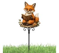 Generisch Statuette de lecture en fer - Décoration de jardin en forme