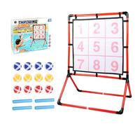 Generisch Sticky Ball Throwing Game - Jeu d'extérieur avec balle - Activité amusante pour et adultes - Fête d'anniversaire, école, carnaval, famille, jardin, maison - Jeu amusant