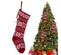 Generisch Stockages saisonniers, bas de Noël suspendu, sac à goodies tricoté festival | Accessoires pour la maison pour voyage appartement vacances hôtel bureau collège dortoir vacances