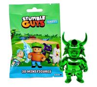 Generisch Stumble Guys Figurine 3D à collectionner Série 2 Chrome Crystal Figurine 25ème Sei Taishogun (Chrome)
