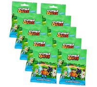 Generisch Stumble Guys Lot de 10 sachets de figurines 3D à collectionner Série 2 Chrome Crystal