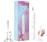 Generisch Stylo de peinture électrique avec strass - Pour l'art du strass - Adsorption sous vide - Portable - Pour adultes et enfants