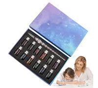 Generisch - Stylo de plongée pour art - Kit de calligraphie étoilé - Stylos d'écriture en - Outils d'encre créatifs - Stylo élégant en verre pour débutants, dessin, signatures, F
