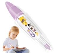 Generisch Stylo décoratif à bouton pression - Stylos élégants avec motifs d'animaux - Marqueurs esthétiques - Accessoire de bureau - Ruban correcteur pour travail, enseignants, étudiants, enseignants