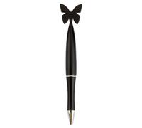 Generisch Stylos à encre papillon - Fournitures d'écriture fantaisie pour planification du journal | Ensemble de stylos à bille à encre noire à pointe fine avec motif papillon, fournitures scolaires