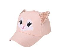 Generisch Sunhat Beret Chapeau souple en forme de mouton pour bébé Motif lapin de baseball, Orange, taille unique