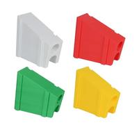 Generisch Support à outils pour animaux de ferme, 4 pièces, support d'applicateur d'animaux - Rangement mural pour outils d'animaux - Pour bétail, cochons, écurie, atelier, garage, ferme