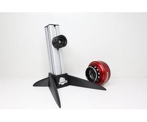 Generisch Support d'affichage, version Rocket, pour volants Simracing avec Simagic/Moza Quick Release (noir/argent)