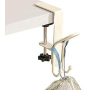 Generisch Support de bas pour cheminée - Crochet réglable - Organiseur sans perçage - Charge maximale de 9 kg - Pour armoire, appartement, images, salle de classe, salle de bain