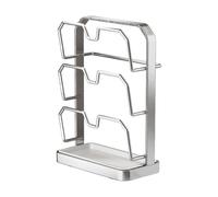 Generisch Support de couvercle de casserole, support pour couvercle de casserole, support pour couvercle de casserole sur le plan de travail, pour cuisine, appartement, armoire, comptoir, évier