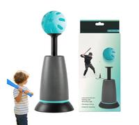 Generisch Support de frappe de softball, robuste, portable et réglable, support d'entraînement de baseball et softball, base en caoutchouc durable, équipement d'entraînement pour adolescents