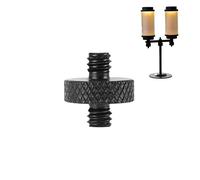 Generisch Support de lumière de camping amovible - Support de lampe de table en aluminium pour la pêche en randonnée, pique-nique, camping, balcon, terrasse