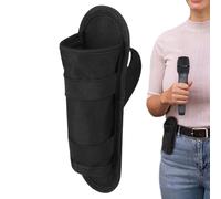 Generisch Support de microphone pour ceinture, sac banane portable | Support de microphone à main pour artistes de scène, spectacles en direct, discours publics, événements d'entreprise