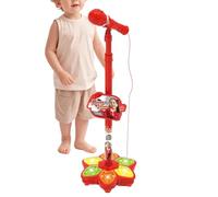 Generisch Support de microphone pour - Lumières LED - Machine à karaoké - Microphone musical Kindr à chanter - Pour , filles, salles de classe, voyages, salle de jeux, maison, fête