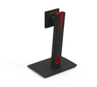 Generisch Support de moniteur sur pied pour écrans de 22 à 39" avec socle en verre trempé et gestion des câbles inclinable et orientable