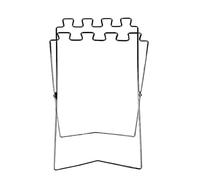 Generisch Support de sac de rangement pliable en métal - Gestion zonée des déchets - Rack d'organisation de déchets léger pour le jardin, la cuisine, la cuisine, la pelouse, le camping, 55 x 30 cm