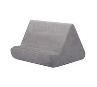 Generisch Support de tablette - Coussin souple avec poche latérale - Base en mousse confortable - Angle de vue réglable - Support portable léger - Repos rond pour lit canapé lit