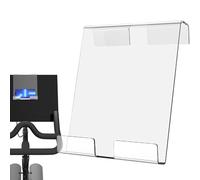 Generisch Support de tablette en acrylique transparent pour vélo d'appartement, accessoire de fitness, support stable pour tablettes d'entraînement pour athlètes, femmes, adolescents, jeunes, famille