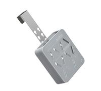 Generisch Support de tablette pour cuvette de WC | Support réglable pour tablettes de nettoyage avec crochet | Support pour tablettes de chasse d'eau | Empêche le blocage des rabats pour salle de bain