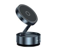 Generisch Support de téléphone magnétique sous vide pour voiture - Support de téléphone - Rotation à 360 ° - Berceau automobile - Accessoires de véhicule pour la plupart des smartphones