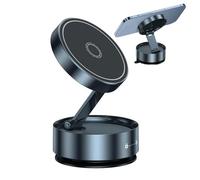 Generisch Support de téléphone magnétique sous vide - Support de téléphone magnétique sous vide - Rotation à 360 ° - Support de téléphone portable - Berceau de voiture - Accessoires de véhicule pour