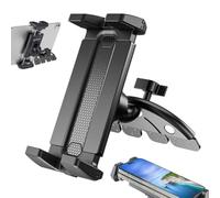 Generisch Support de téléphone portable de voiture réglable pour tablette | Support de téléphone portable de camion pour tableau de bord de voiture, ventilation miroir, femmes, hommes, conducteurs