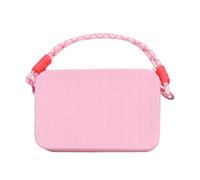 Generisch Support de téléphone portable en silicone - Support pour téléphone portable - Sac de plage - Pendentif pour portefeuille avec insert en silicone souple pour fixer des clés et lunettes de