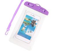 Generisch Support de téléphone portable étanche | Étui pour smartphone de vélo, écran tactile, transparent, avec cordon pour rafting, kayak, pêche, bateau, plongée en apnée, camping et cyclisme