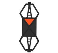 Generisch Support de téléphone portable pour vélo - Montage sur roue - Haute élastique et antidérapant - Avec blocage rapide - Pivotant à 360° - Insert en silicone
