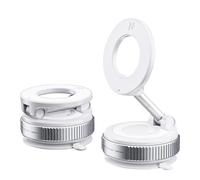 Generisch Support de téléphone sous Vide - Support de téléphone magnétique à Ventouse - Réglable à 360 ° - Taille de Poche Pliable - 2800 GF - Accessoire Automobile Puissant pour Les Smartphones